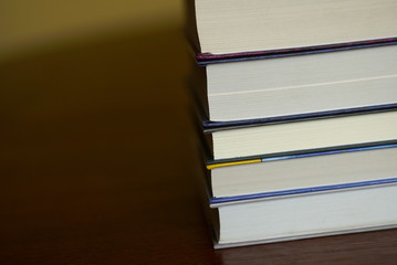 New books on the table