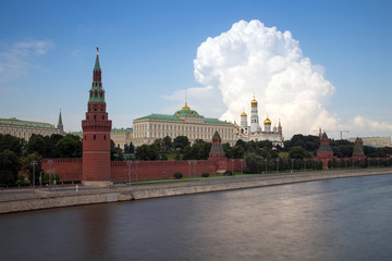 Obraz premium View of the Kremlin from the Stone Bridge