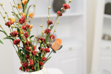 Flower Vase on Table