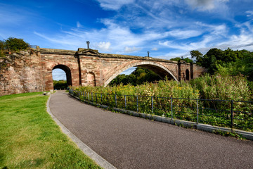 Fototapeta premium Grosvenor bridge Chester UK