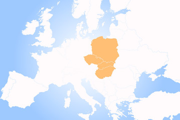 V4, Visegrad Group, central european integration.