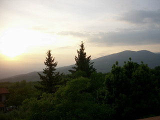 view over bagnone