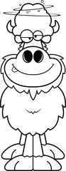 Drunk Cartoon Buffalo