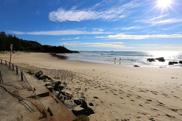 Flynns Beach at Port Macquarie on the mid north Coast of New South Wales in Australia © Adam