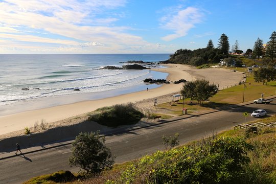 Town Beach At Port Macquarie On The Mid North Coast Of NSW In Australia