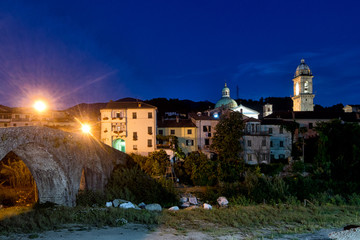 Pontremoli town, in Lunigiana, north Tuscany, Italy.