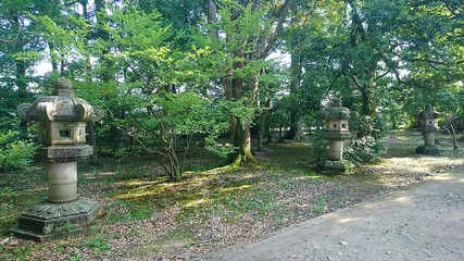 瑞龍寺　八丁道沿い