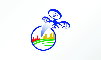 drone logo template