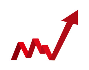 矢印　ビジネス方針　方向　向き