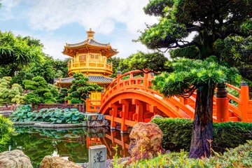 Fototapeten Nan Lian Garden in Diamond Hill, Hongkong © ronniechua