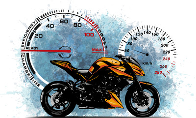 Obraz premium motocykl