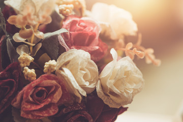 vintage roses flower decoration retro boutique style