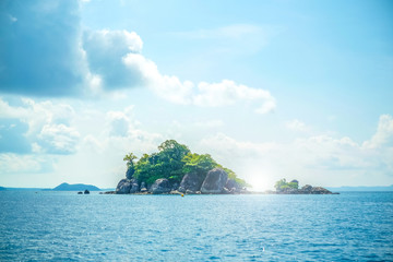 Fototapeta premium Beautiful view of tropical island.