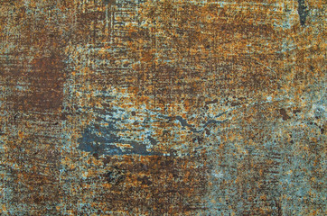 old metal iron rust background and texture grunge zinc