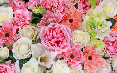 bouquet flowers for background.