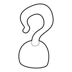 Hook icon outline