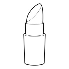 Lipstick icon outline