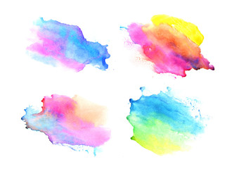 Watercolor backgrounds. Beautiful abstraction