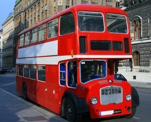 Typischer Londonbus