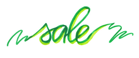Obraz premium Big calligraphic hand written word 