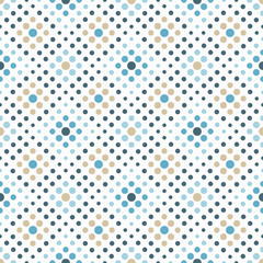 Seamless background with abstract geometric pattern. Polka dot. Textile rapport.