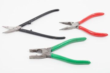 Pliers and scissors toolkit