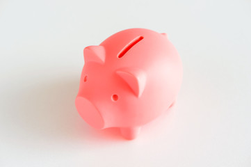 piggy bank isolated on white background
