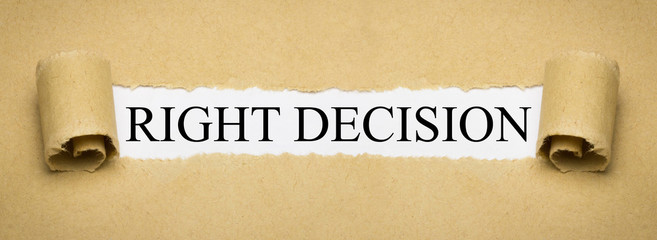 Right Decision