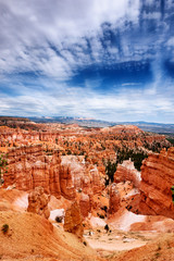Scene from Bryce Canyon National Park in Utah, United States