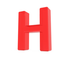 red letter H