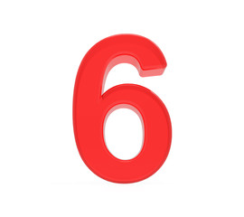 red number 6