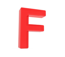 red letter F