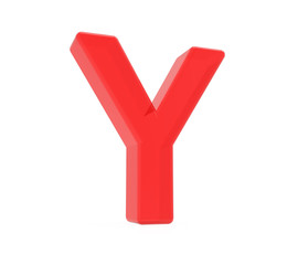 red letter Y