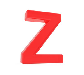 red letter Z