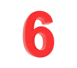 red number 6