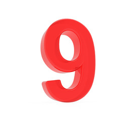 red number 9