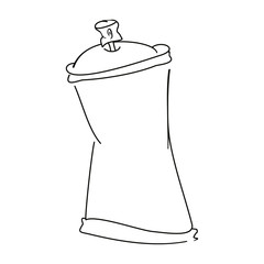 Vector ballon graffiti.