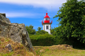 Phare de Morgat Leuchtturm in der Bretagne - Phare de Morgat lighthouse in Brittany