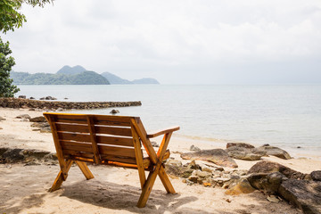 Bench on the beach