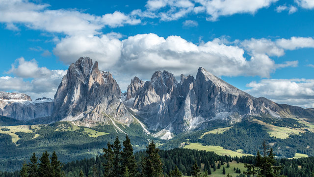 Seiser Alm, Langkofel