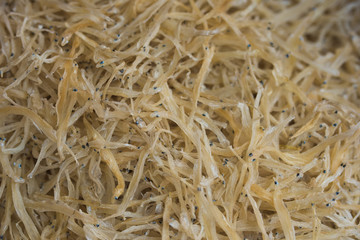 Small dried fish in Hong Kong 