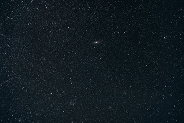 Fototapeta premium Night photos of stars. Summer night. Photo at the end.