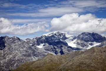 Fototapeta na wymiar Stelvio glacier. Color image