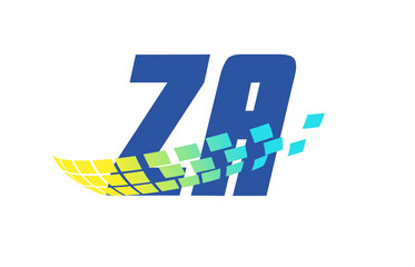 ZA Initial Logo for your startup venture