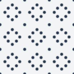 Vector seamless pattern. Modern stylish texture