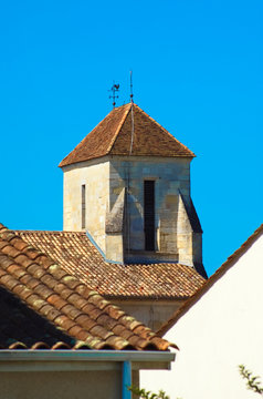 Roof of a French traditional house.