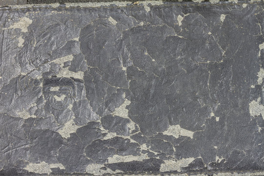 Close up of old leather texture for background