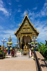 Fototapeta na wymiar Wat Plai Laem : ワット・プライラム
