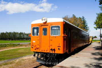 Obraz premium 北海道 幸福駅跡