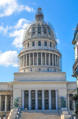 Obraz premium Capitol building in Havana, Cuba